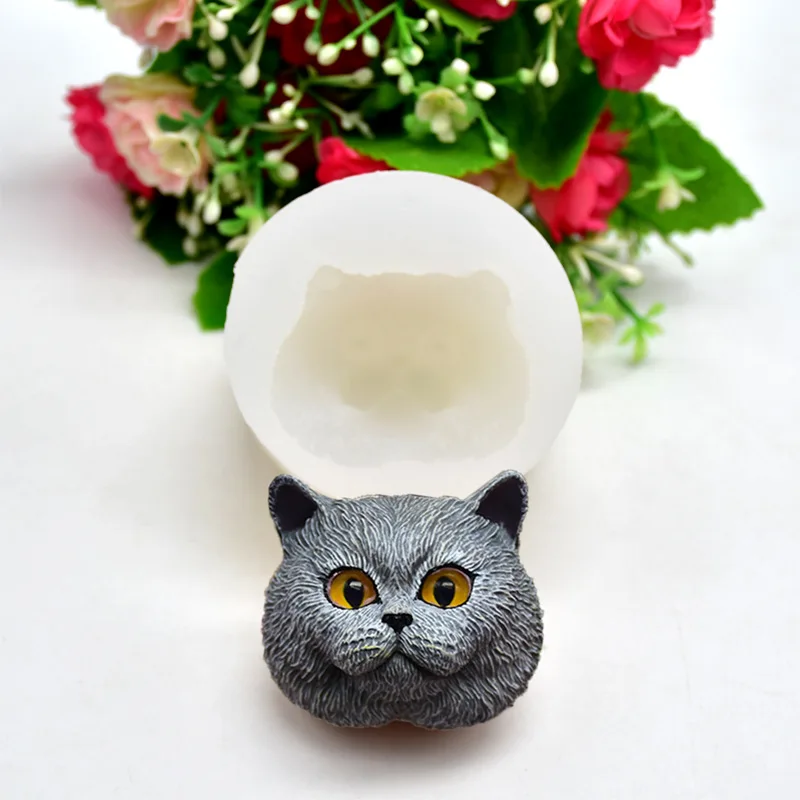 Силиконовые формы для помадки в виде щенков кошек милых короткошерстных форма