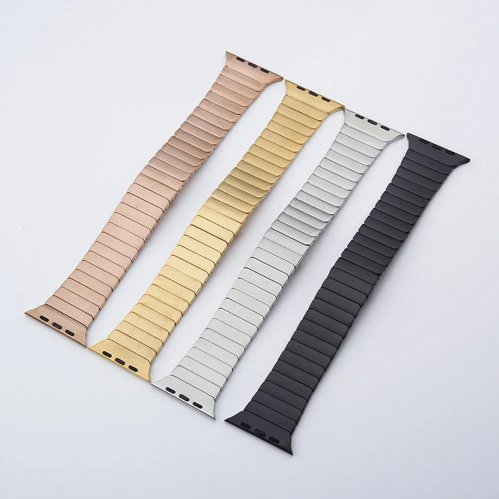 

Butterfly strap For Apple watch 5 4 band 44mm/40mm iwatch series 3 2 1 band 42mm/38mm stainless steel wrist Link bracelet belt