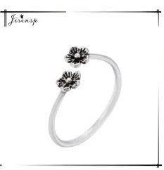 Jisensp, новая мода, кольца для рога животных для женщин, регулируемое женское кольцо на палец,, лучший подарок на Рождество