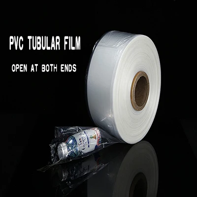 Pvc tubular film PE Pof ПВХ термоусадочная пленка складной цилиндрический мешок пива минеральная вода напиток чашка стеклянная упаковка карбамид колы лоток банки кирпич - Цвет: Pvc tubular film