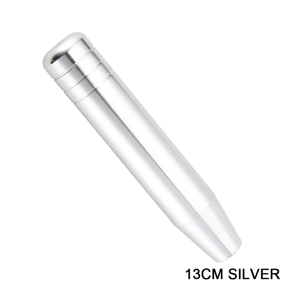 18CM SILVER R-EP, универсальная цветная алюминиевая ручка переключения передач, 13 см, 18 см, гоночная ручка переключения передач, жареный синий цвет, для большинства автомобилей, переключения передач, Konbs XH-3118 - Название цвета: 18CM SILVER