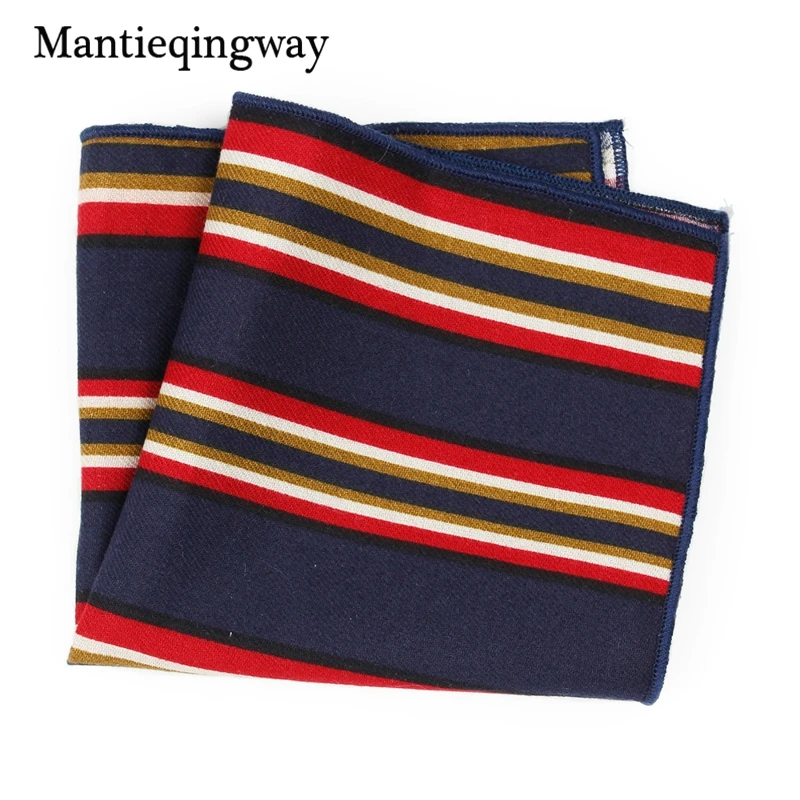 Mantieqingway цветочный хлопок 24*24 см принт мужская одежда аксессуары Карманный платок