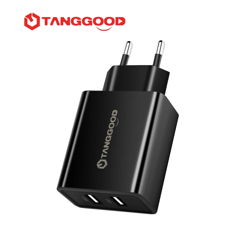 TANGGOOD Dual USB Зарядное устройство 17 Вт 2 Порты и разъёмы стены адаптер Универсальный