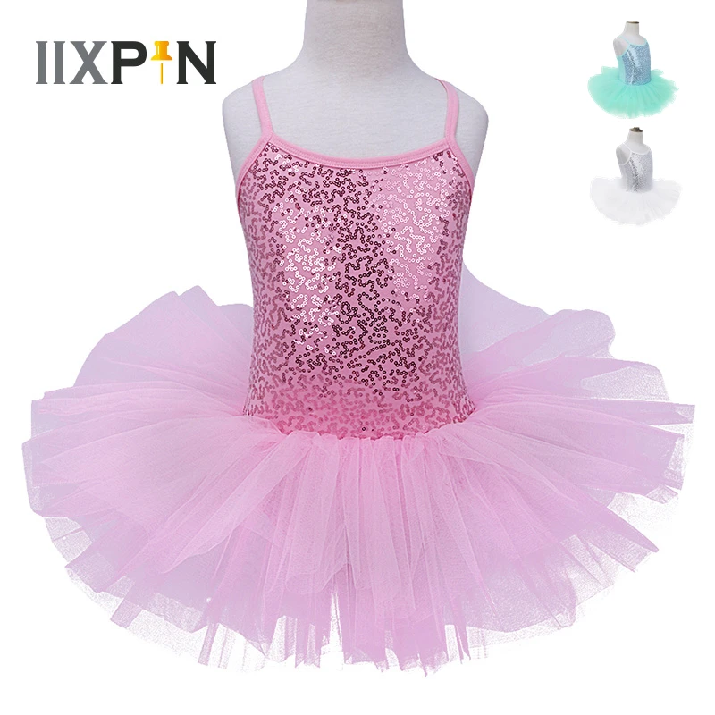 

Kids Girls Tutu Ballet Dress Sequined Dance Leotard Gymnastics Ballerina Leotards for Girls Professional Ballet Toddler Leotard