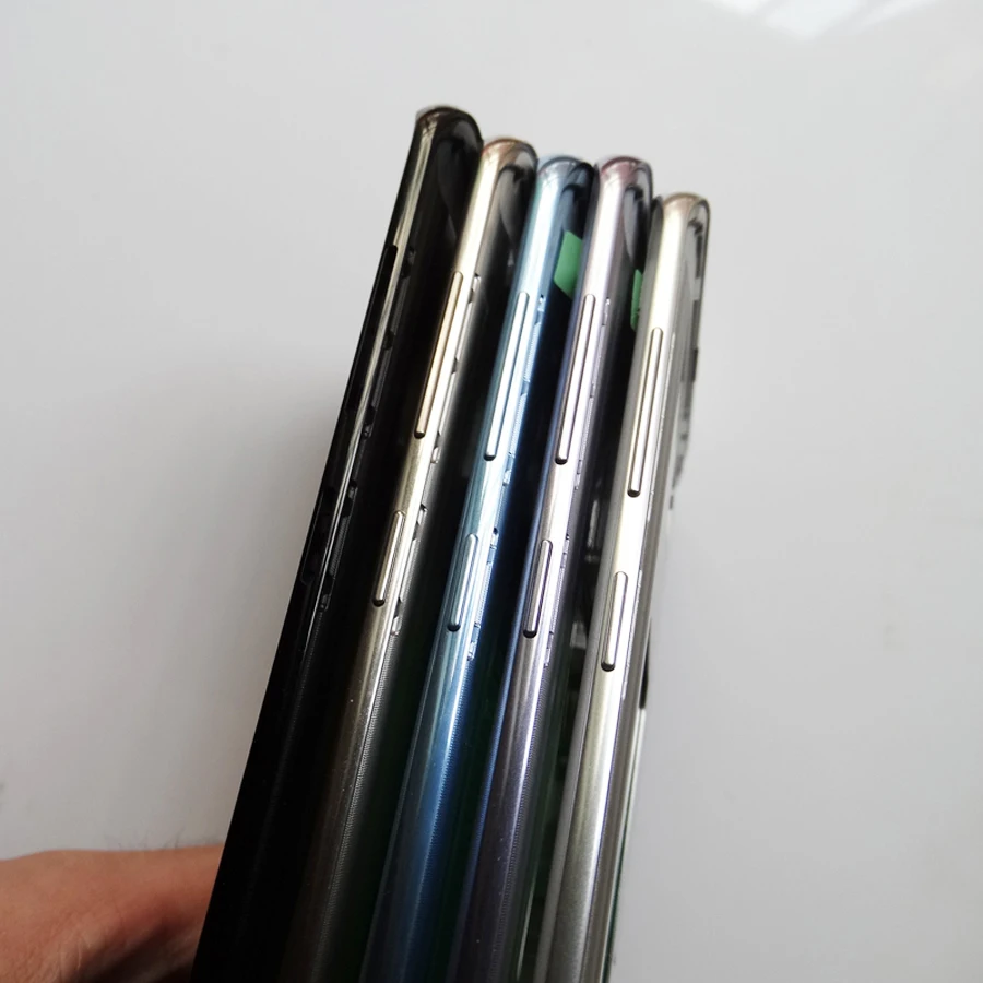 Полный корпус для samsung Galaxy S8 plus G950 G955 оригинальная средняя рамка Шасси+ Задняя стеклянная крышка+ Переднее стекло+ клей
