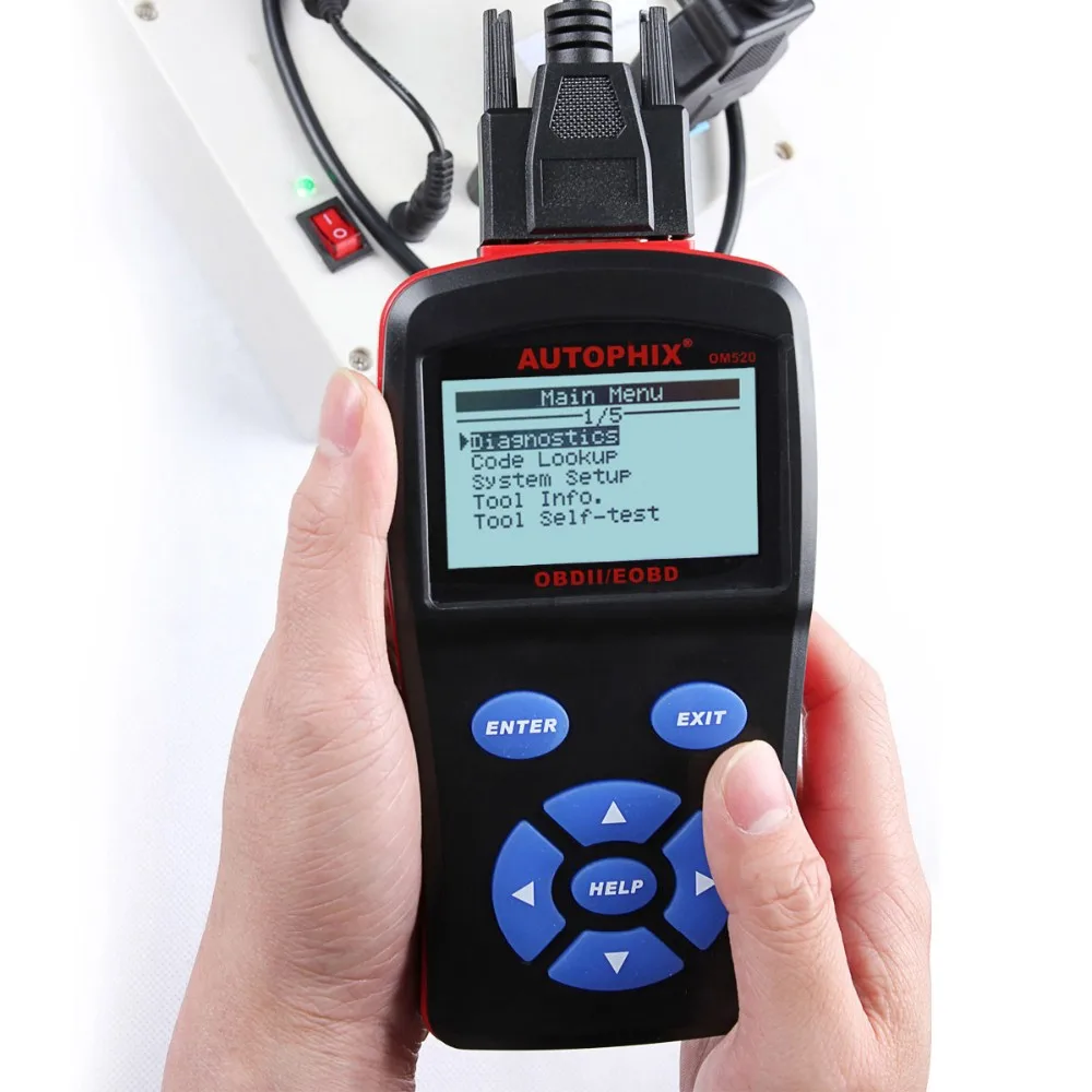 AUTOPHIX OM520 OBD2/EOBD Code Reader сканирования Инструменты программное средство диагностики