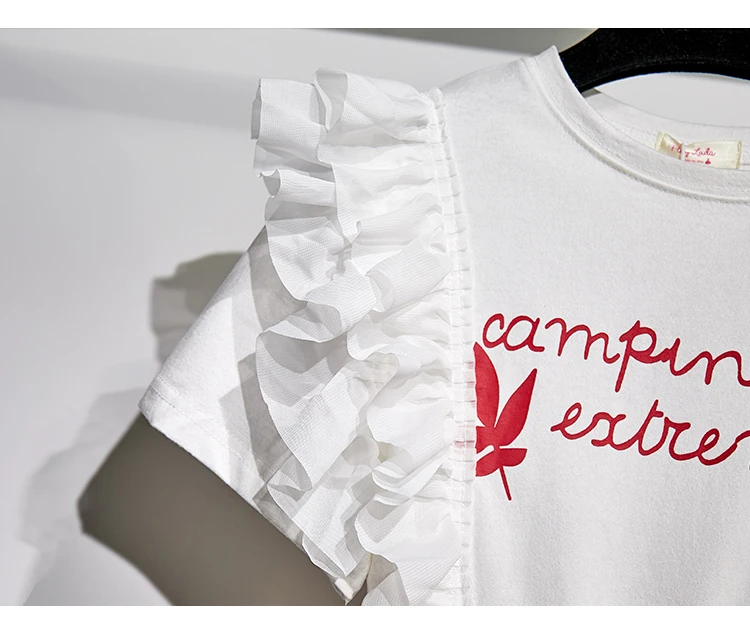 Женское асимметричное платье рубашка Повседневное в полоску с оборками