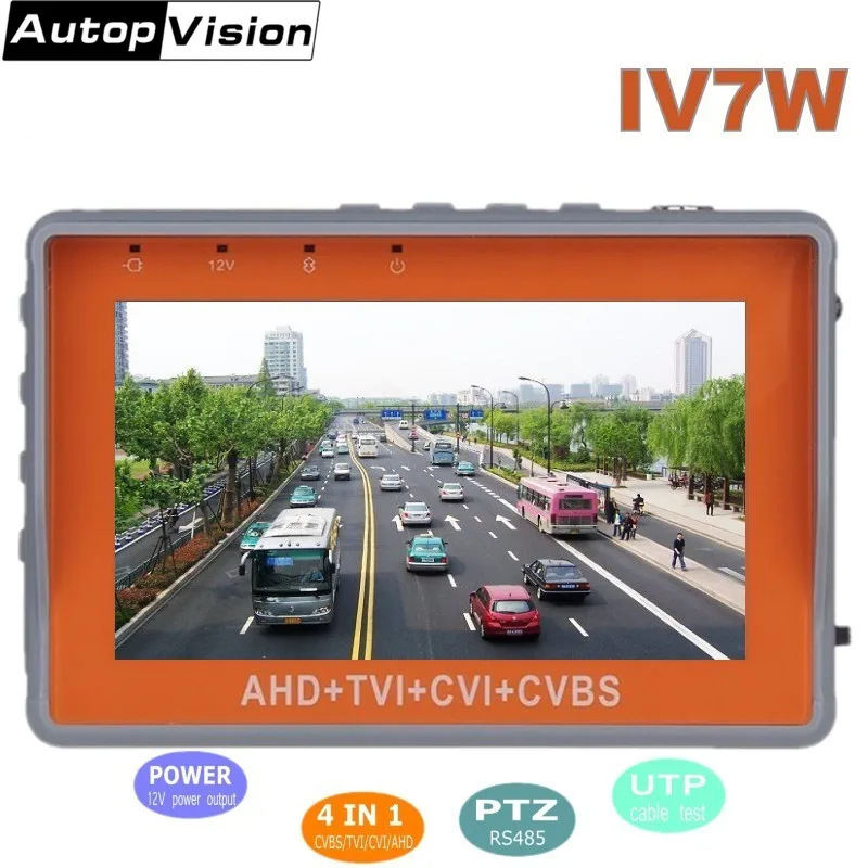 Камера видеонаблюдения IV7W тестер 1080P / 5MP AHD & CVBS TVI 4MP CVI 4 в 1 аналоговый видео
