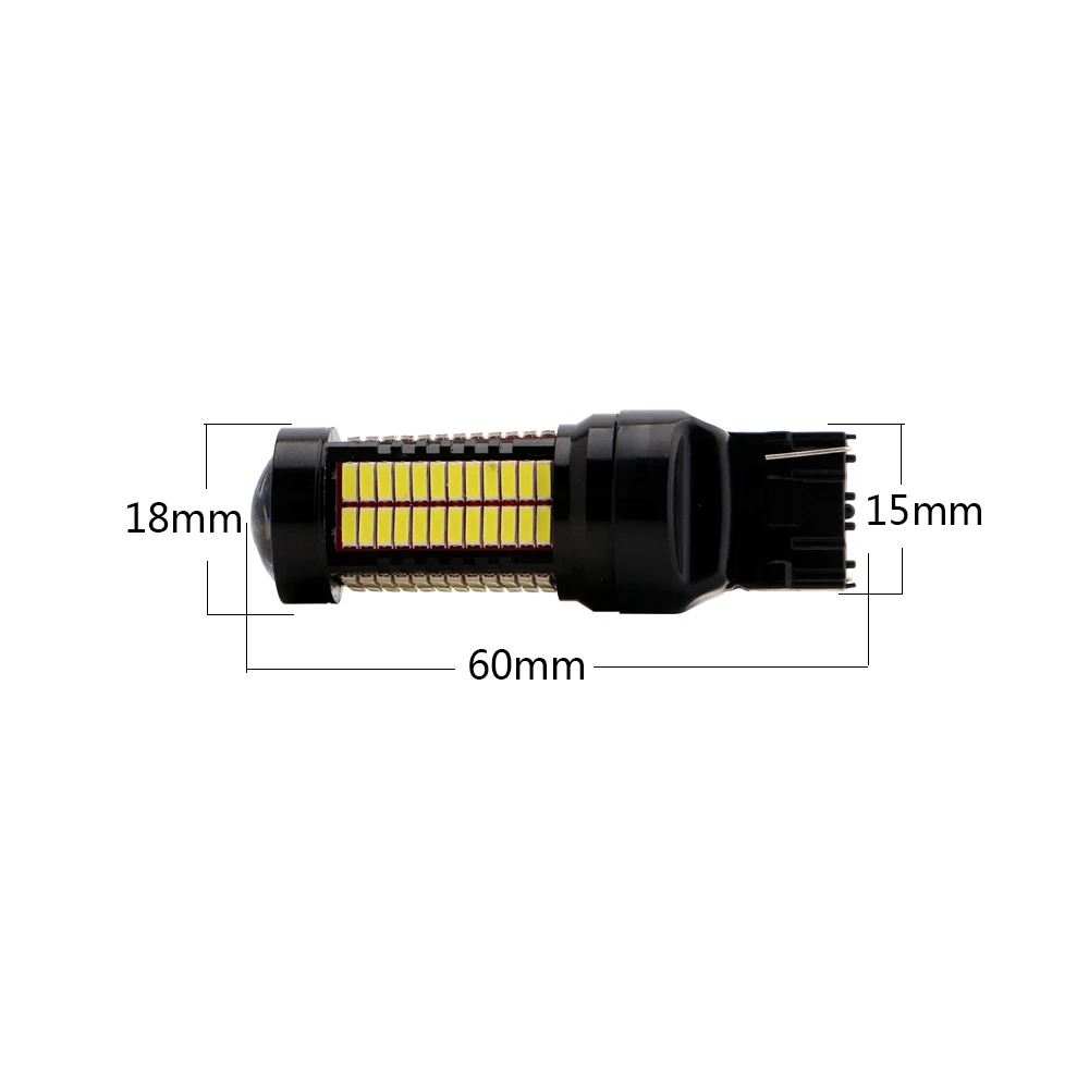YM E Bright 2 шт. автостайлинг 7440 w21w 7443 w21/5w 4014 106 SMD светодиодный сигнал поворота Стоп