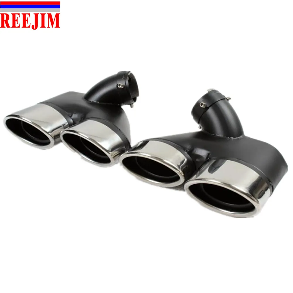 

Exhaust muffler tail pipe tip for Mercedes W211 E200 E240 E260 E280 Car-styling