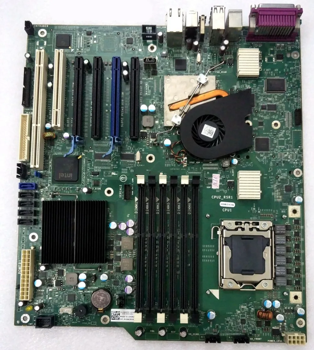 Материнская плата рабочей станции для DELL T5500 W2PJY D883F CRH6C WFFGC материнская полностью