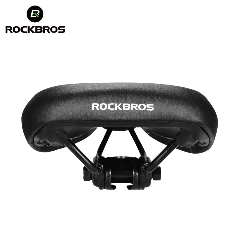 Велосипедное седло ROCKBROS анти шок утолщенное расширенное MTB велосипедное мягкое