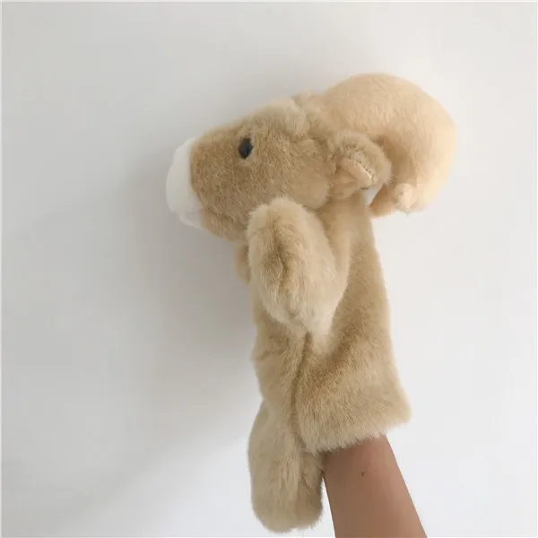 Симпатичное моделирование животных Коала корова петух свинья белка Ручные куклы Моделирование животных плюшевые игрушки Дети День рождения Рождественский подарок