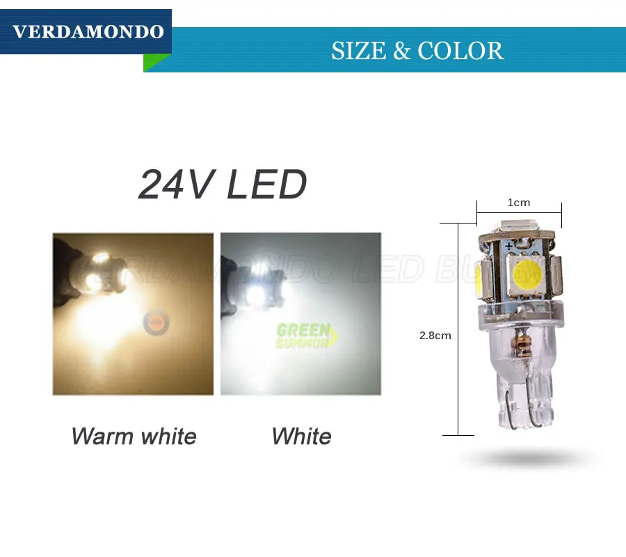 6x T10 W5W 194 168 светодиодные лампы 5 SMD 5050 Светодиодный чайник купол интерьерный