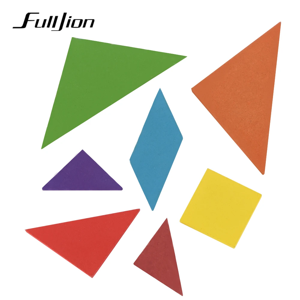 Fulljion пазл деревянные игрушки для детей Обучающие образовательные 3d головоломки