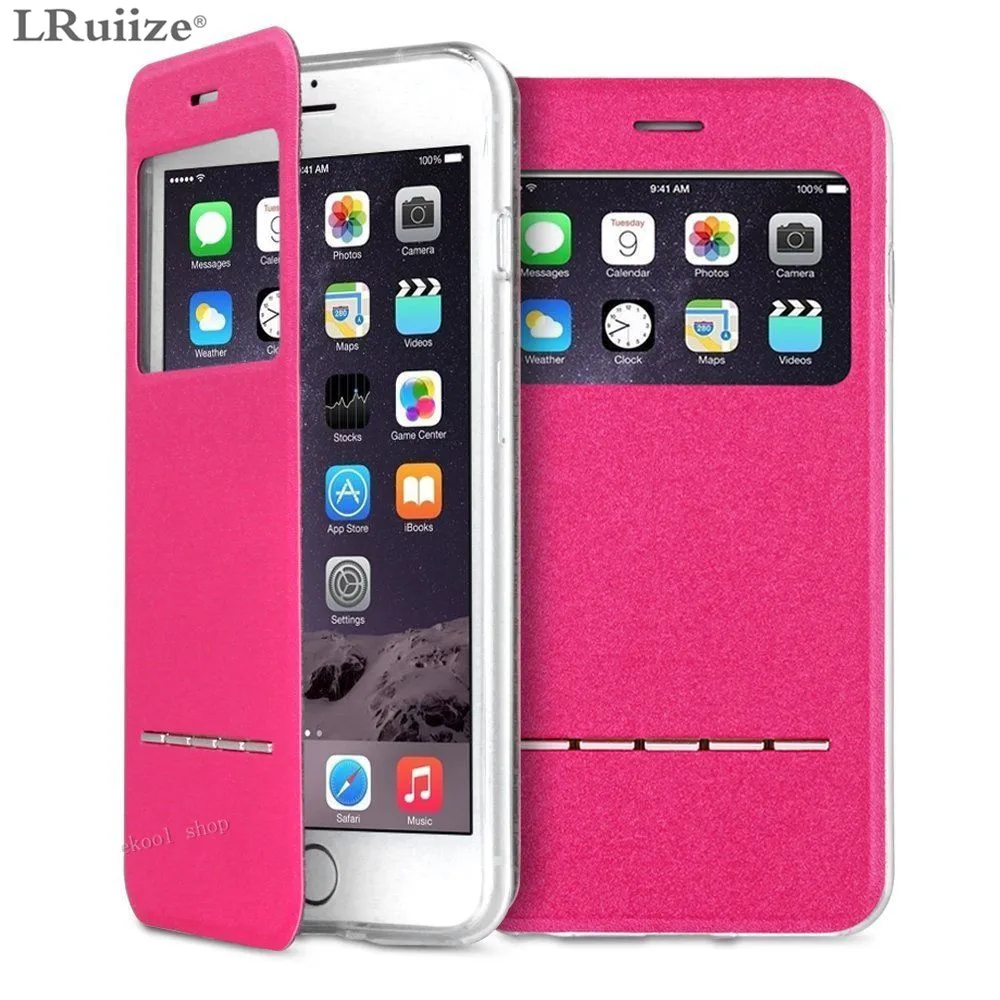 LRuiize Бесплатная доставка подробности о умном переднем стекле откидной Чехол из