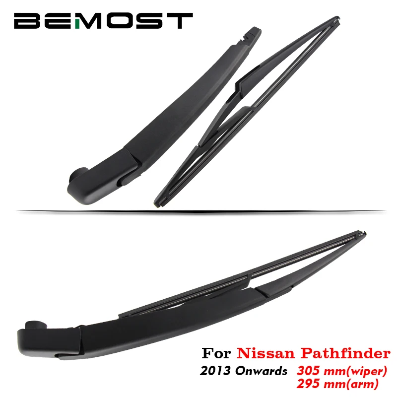 

BEMOST Auto Car Rear Windshield Windscreen Wiper Blade Arm Rubber For Nissan Pathfiner Hatchback 2013 2014 2015 2016 2017 2018