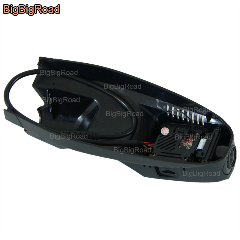 BigBigRoad для Ford Escape Kuga автомобильный wifi DVR видеорегистратор Скрытая установка Novatek 96655 видеорегистратор