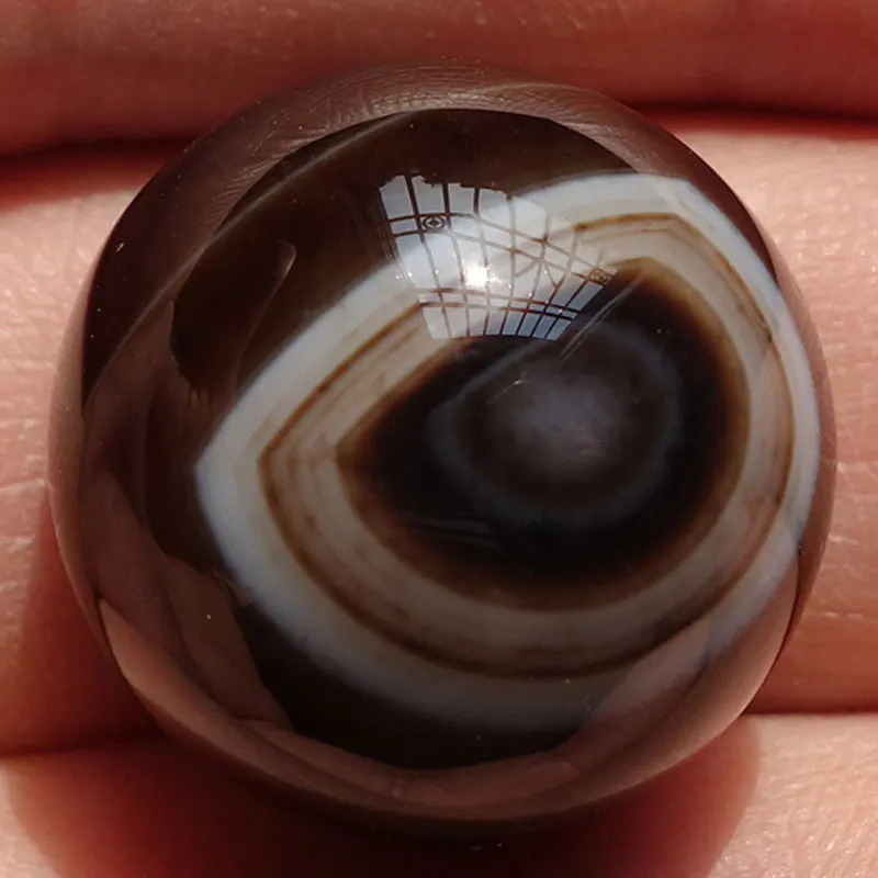 10pcs/lot 20x14mm Free Shipping Tibet Heaven Eye Agates Round CAB Cabochons | Украшения и аксессуары