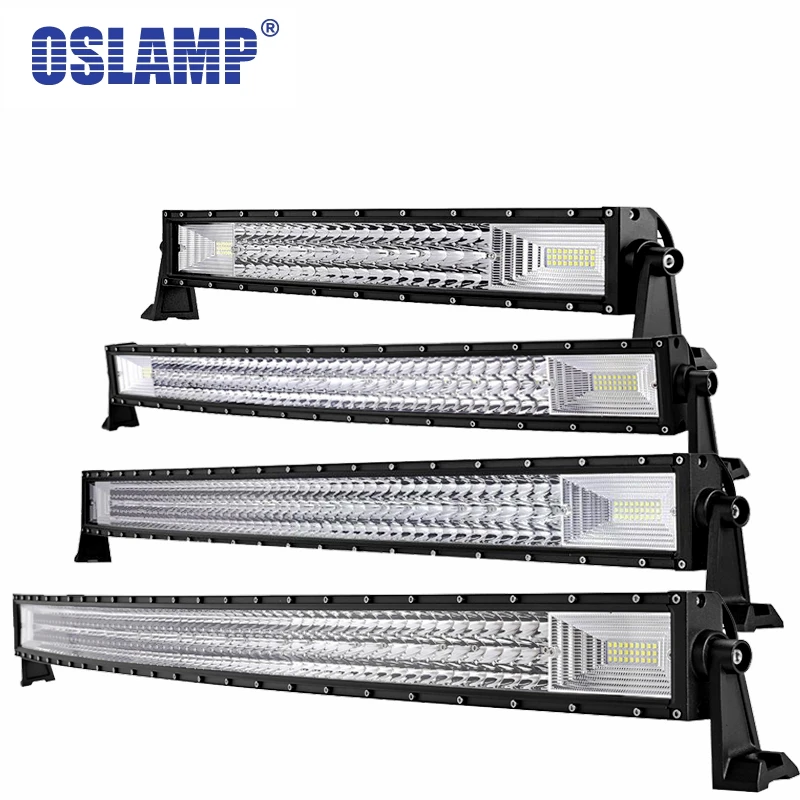 Oslamp Tri ряд 22 &quot34&quot 42 &quot50&quot Прямой свет бар 12 В 24 комбо луч светодиодные панели