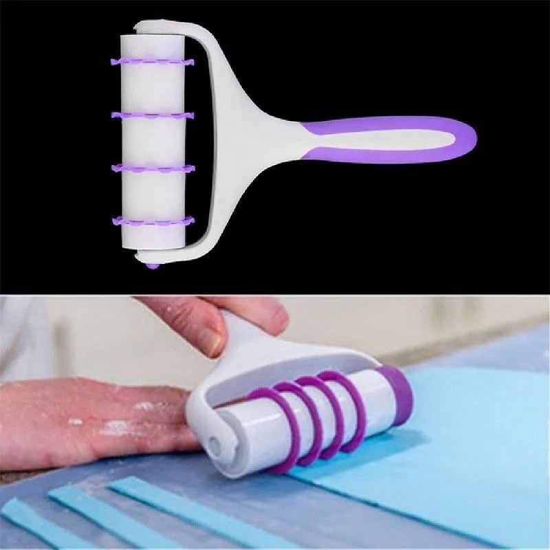 Инструменты для тортов Fondant (сахарная) ленты резак инструмент поделок из сахара