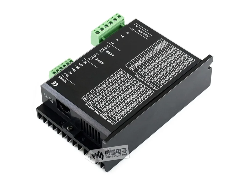Двухфазный гибридный Драйвер шагового двигателя SMD258C поддерживает 16 уровней