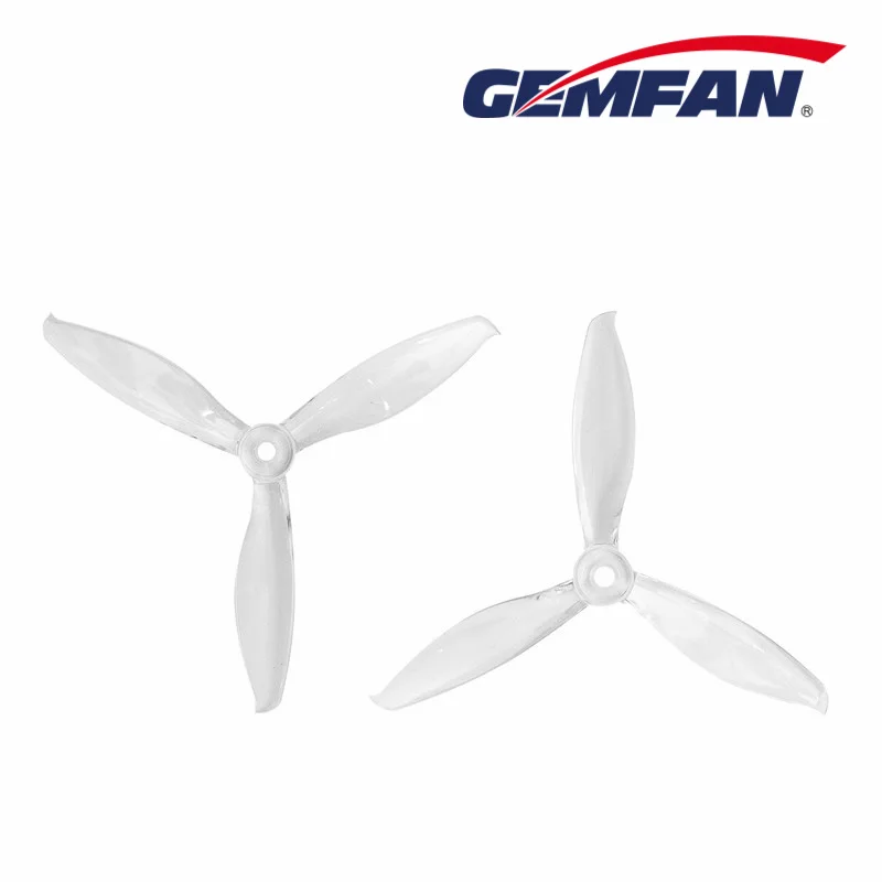 24 шт./12 пар трехлопастные пластиковые пропеллеры Gemfan Flash 5149 5 дюймов CW CCW