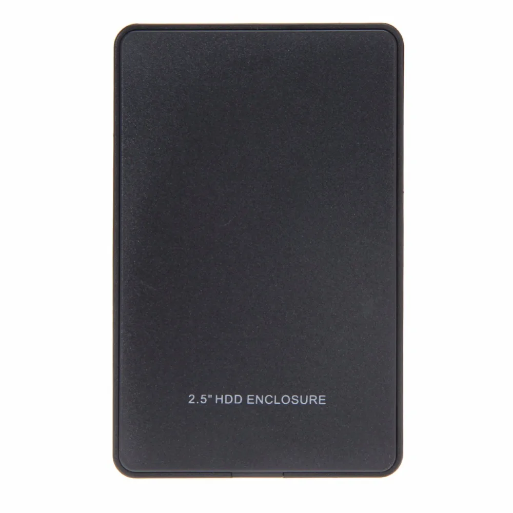 Внешний корпус для жесткого диска USB2.0 Sata портативный 2 5 дюйма черный