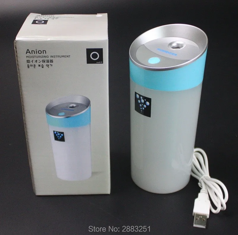 Мини портативный автомобильный Анионный увлажнитель воздуха с USB-портом для Jeep