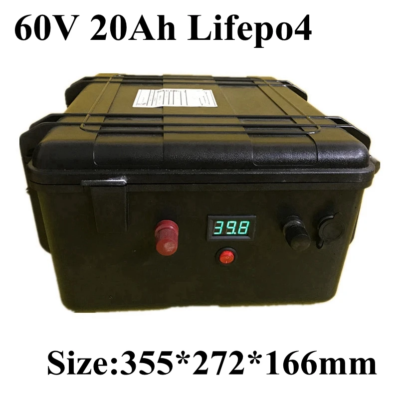 100% LiFePO4 60v 20Ah аккумулятор 18Ah 20S Электрический литиевый скутер электрический