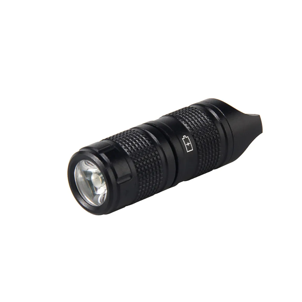Мини карманный XP-G2 R5 светодиодный светильник-вспышка USB перезаряжаемый портативный водонепроницаемый белый светильник фонарь-брелок маленький фонарь с батареей