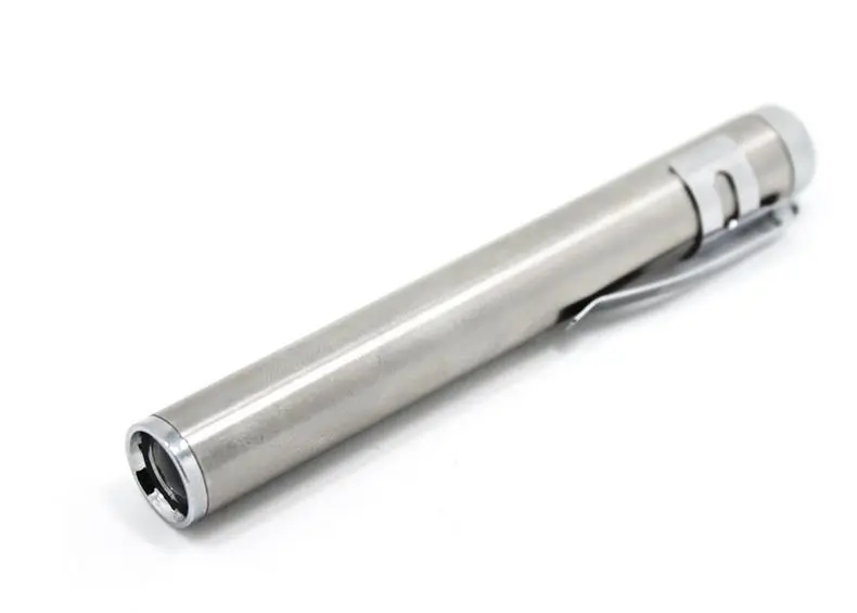 Фонарик из нержавеющей стали карманный светодиодный фонарик 3 Вт|penlight| |