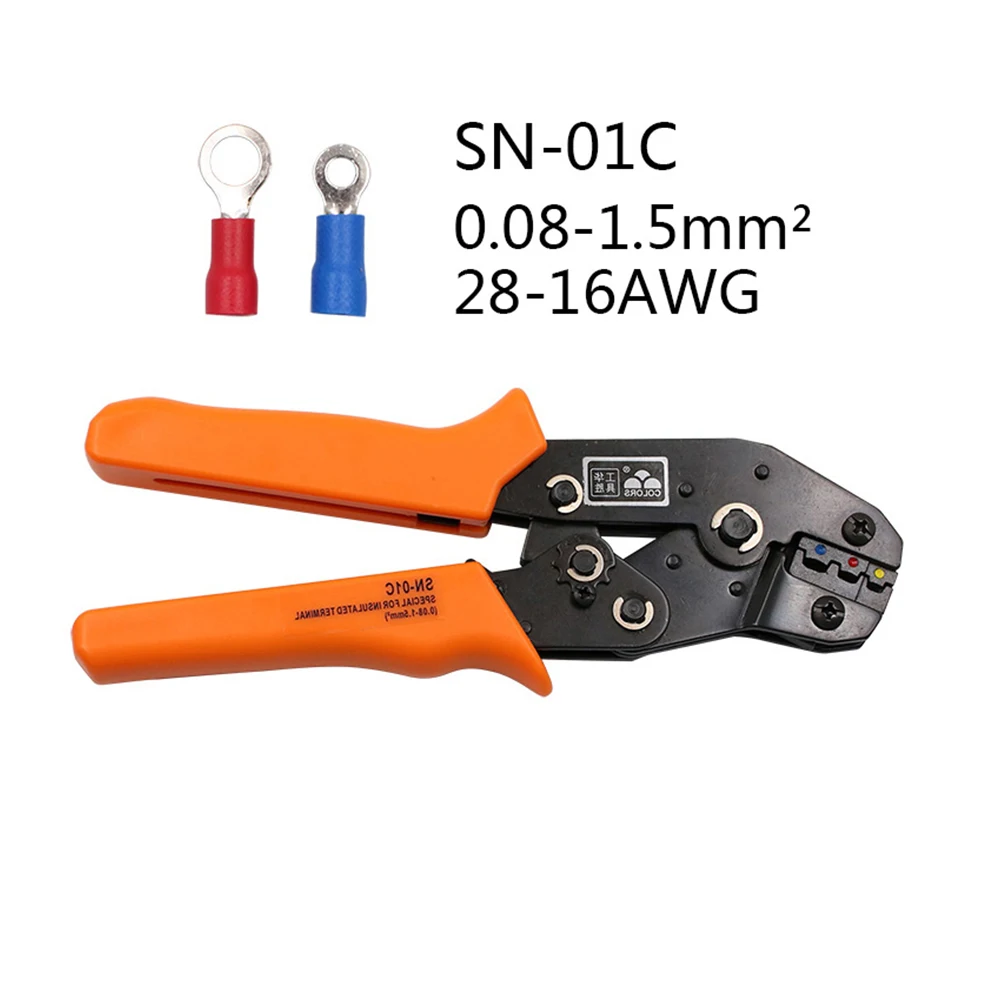 Изолированные голая клемма зажим SN 28B/48B/01C/02C/06C/06WF Dupont компрессионные