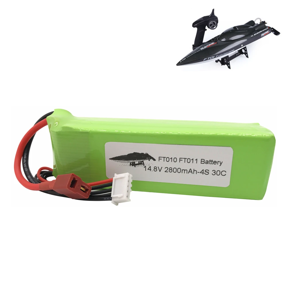 14 8 V 2800 мА/ч Батарея RC 4s Lipo 30C для FT010 FT011 лодка вертолет самолетов автомобилей