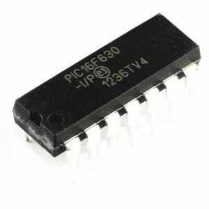 2PCS PIC16F630-I/P 16F630 DIP-14 Flash 14-pin MC DIP14 8-bit Microcontroller