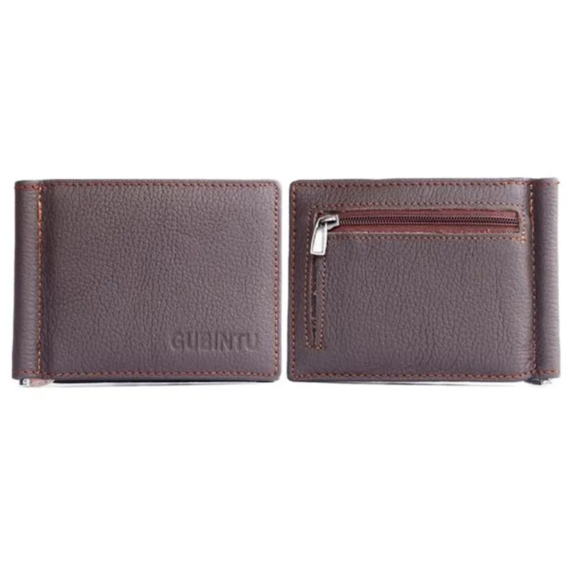 Горячая Распродажа модные новые повседневные Зажимы для денег из искусственной