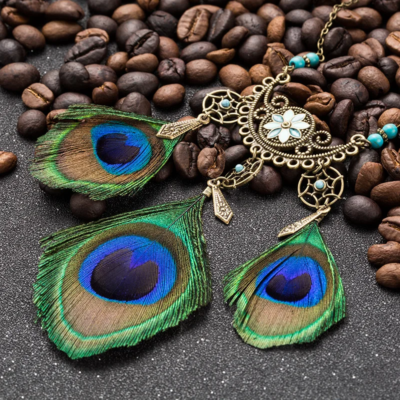Винтаж Этническая BOHO Ожерелья для мужчин Jewelry Подвеска себе Цепочки и ожерелья