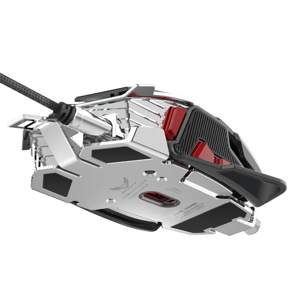 Zerodate LD-MS500 машины игры Мышь десять ключевых макропрограммирование PUBG автоматический пресс пистолет электрическая мышь Регулируемый 4000