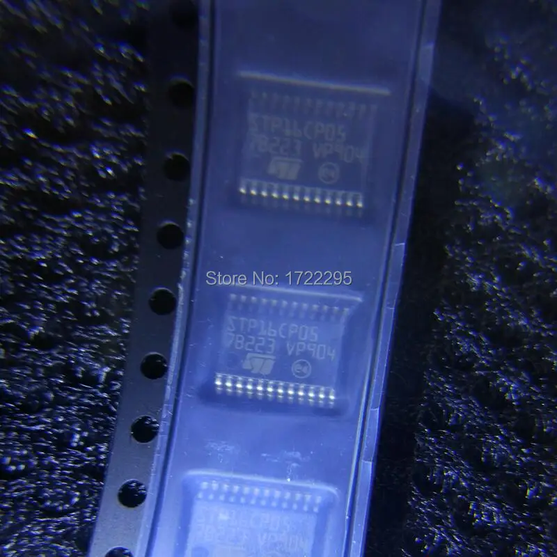 Бесплатная доставка 10 шт. STP16CP05XTTR STP16CP05 TSSOP24 SMD Оригинальный светодиодный линейный