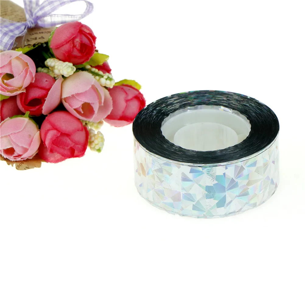 1Pc80 Meters Holographic Flash Reflective Bird Scare Tape Sound Emitting Audible Repellent Deterrent For Garden Depot | Дом и сад