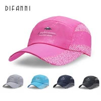 difanni 2019 summer baseball cap men breathable quick drying hat women visor unisex outdoor sports cap strapback adjustable