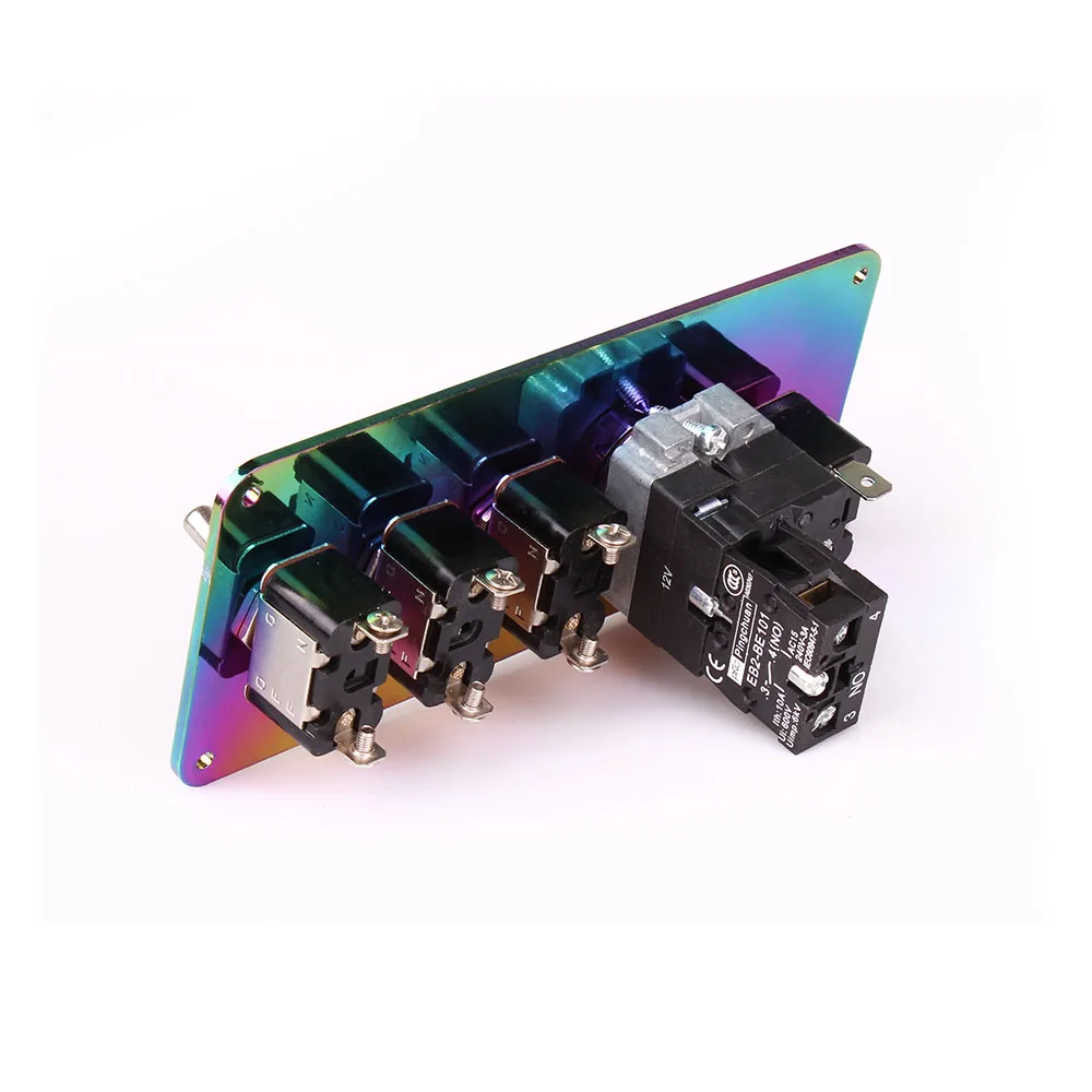 RASTP - Racing 12V гоночный переключатель зажигания Панель запуска двигателя Кнопка Neo