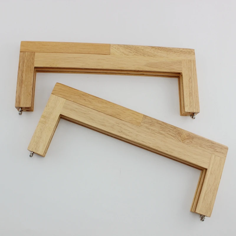 3 цвета 28X11 см Большой размер твердая деревянная рамка для DIY деревянная 11 дюймов плюс размер Сумочка рамка вечерняя сумочка ручка