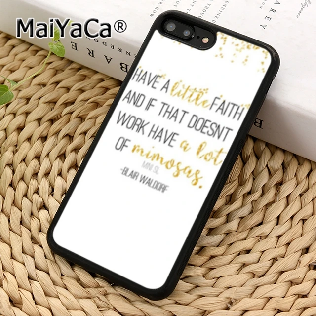 MaiYaCa Блэр Уолдорф Сплетница чехол для телефона iPhone 5 6 s 7 8 plus 11 12 Pro X XR XS max Samsung S6 S7 edge