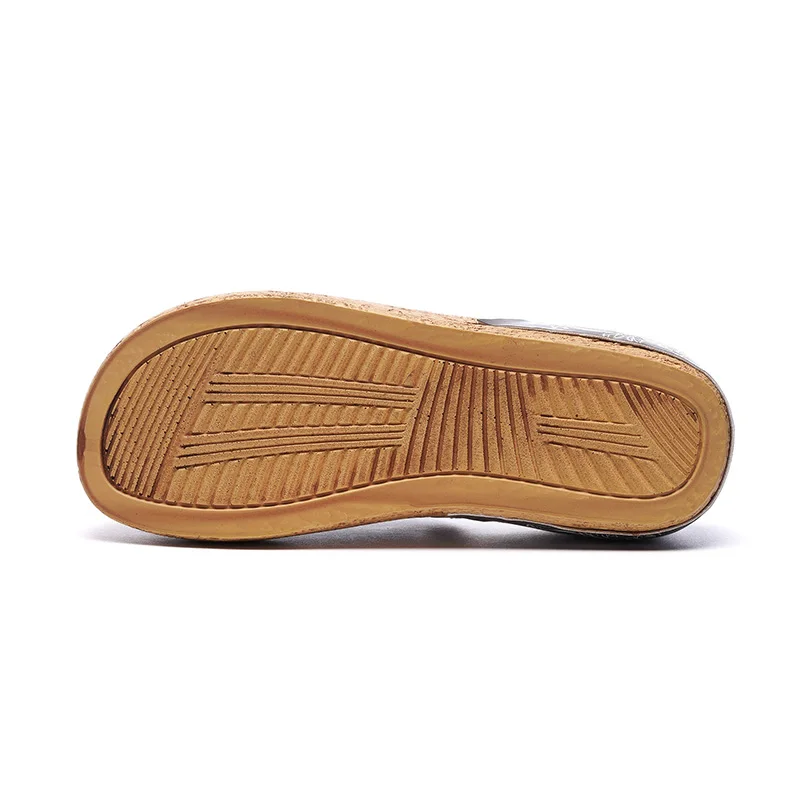 GKTINOO Genuine Leather Shoes Hollow Slippers Handmade Slides Flip Flop On The Platform Clogs For Women Woman Plus Size | Обувь