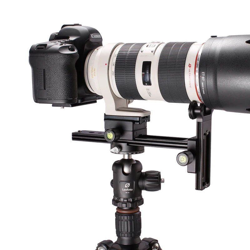 Для 70 200 телеобъективов объектив Держатель шаровой головкой Штатив Quick Release Plate DSLR