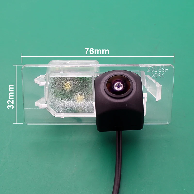 GreenYi 720P 170 градусов Рыбий глаз объектив заднего вида Автомобильная камера