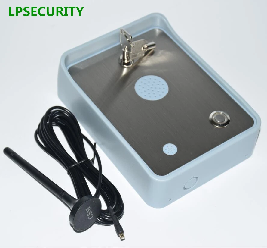 Домофон LPSECURITY 2G 4G GSM для дверей и ворот/Беспроводная система внутренней связи