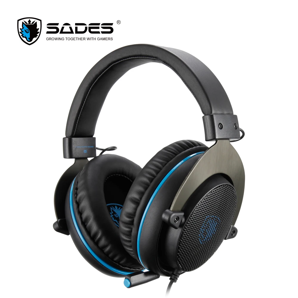 SADES R3 игровая гарнитура 3 5 мм бас объемный звук наушники с y адаптером для PS4/Xbox
