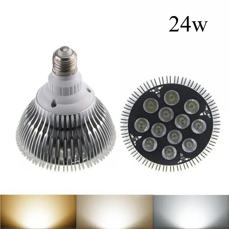 Новейшая светодиодная лампа с регулируемой яркостью par38 par30 par20 AC85-240V 9 Вт 10 14 18 24 30